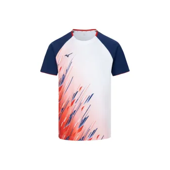Mizuno T Shirt Unisex China Red