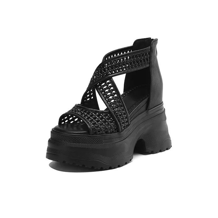 Su Yanjiao Roman Sandals Women's-0