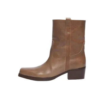 WEEKEND MaxMara Ankle Boots 4cm Women's Brown