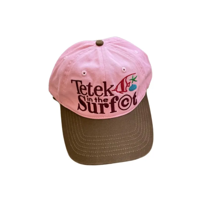 ARTEC Cotton Baseball Caps Unisex Orange/Pink-4