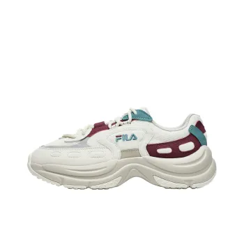 FILA Arch Anti Slip Wear Resistant Low Top Casual Shoes Women's White