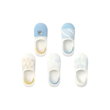 Crabsecret No Show Socks Women's 5 Pack