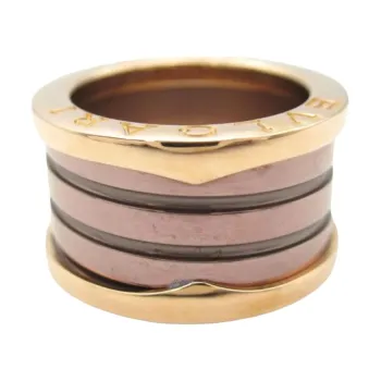 BVLGARI K18PG Rings Unisex Gold
