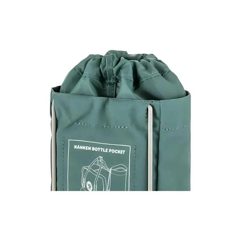 Fjallraven Kanken PVC Polyvinyl Chloride Travel Storage Bag Unisex Frost Green-3