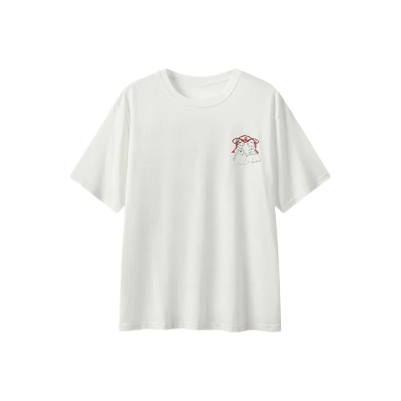 YGPRW T Shirts Women's White-0