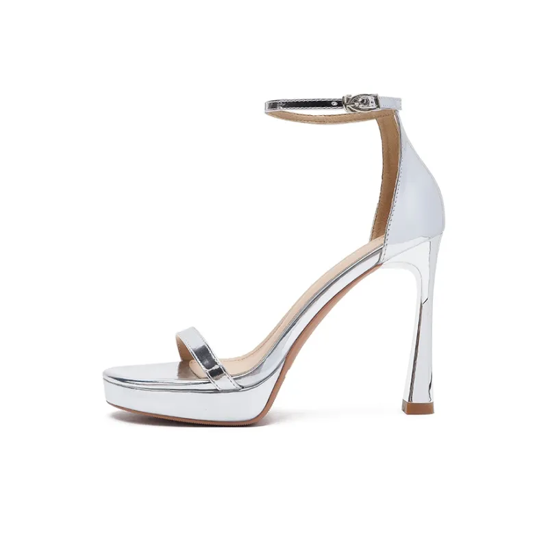 Zubumei One Strap Sandals 11CM Women's-6