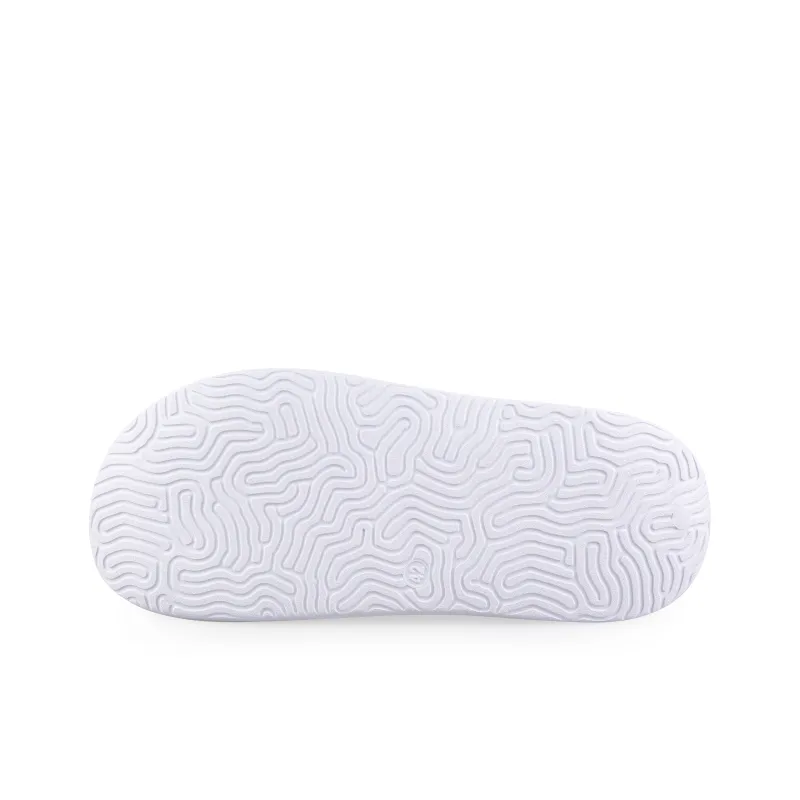 PEAK Tai Ji1.0 Odor Resistant, Abrasion Resistant Cushioning Slide Slippers Unisex White Purple-7