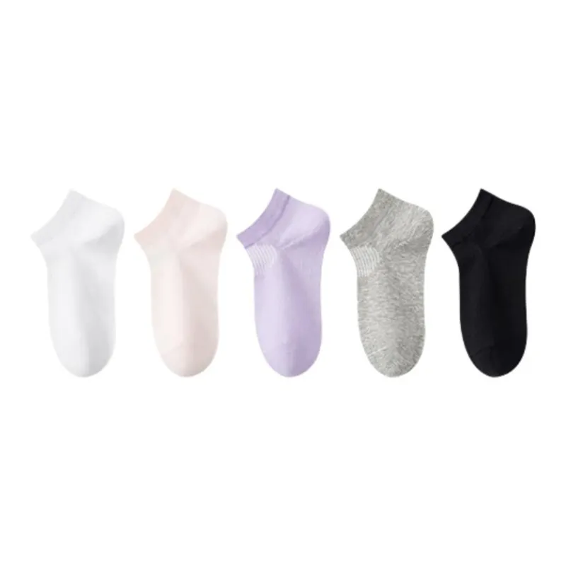 Shuya Ankle Socks Women's 5 Pack-0