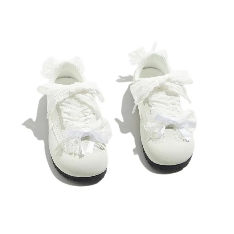 KATHRYN WILSON Slip Resistant, Abrasion Resistant, Lightweight, Breathable Low Top Skateboard Shoes Women's Ecru-7