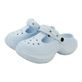 Warm Edge Platform Slippers For Women's Summer Indoor Home Height Increasing Fashion Trend Closed Toe Slippers