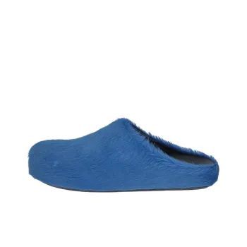 MARNI Slip Resistant Closed Toe Slippers Women's Blue