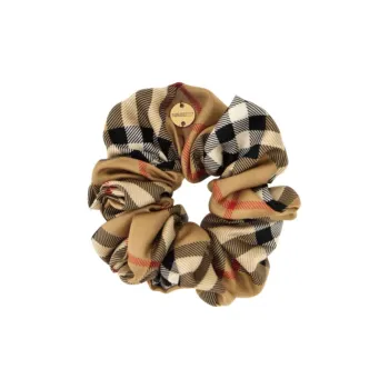 Burberry Silk Hair Tie Women's Brown