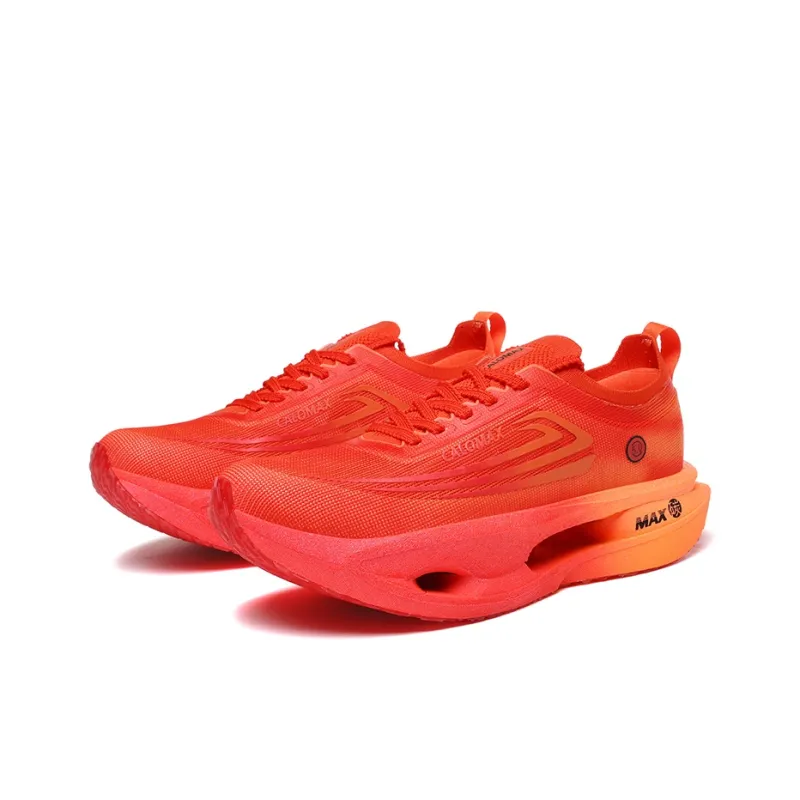 CALOMAX Running Shoes Unisex Low Top Red-1