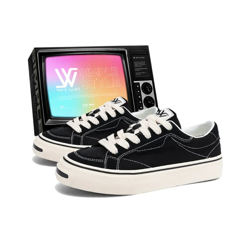 White Sands Low Top Skateboard Shoes Men's-5
