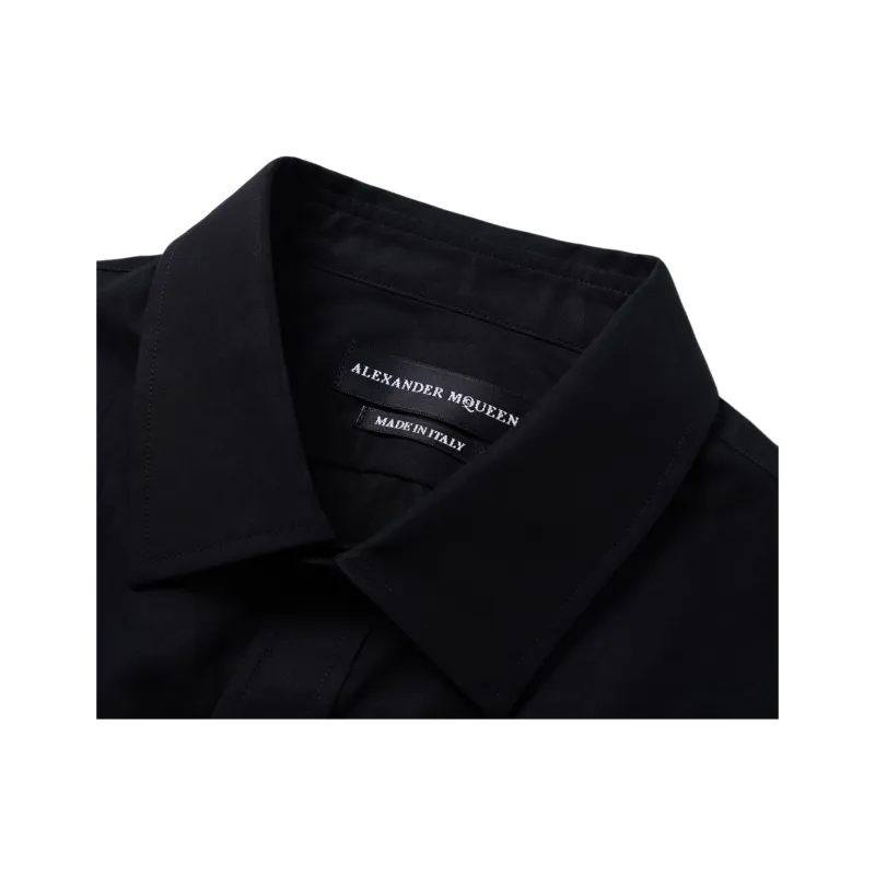 Alexander McQueen Shirt Men's Black-4
