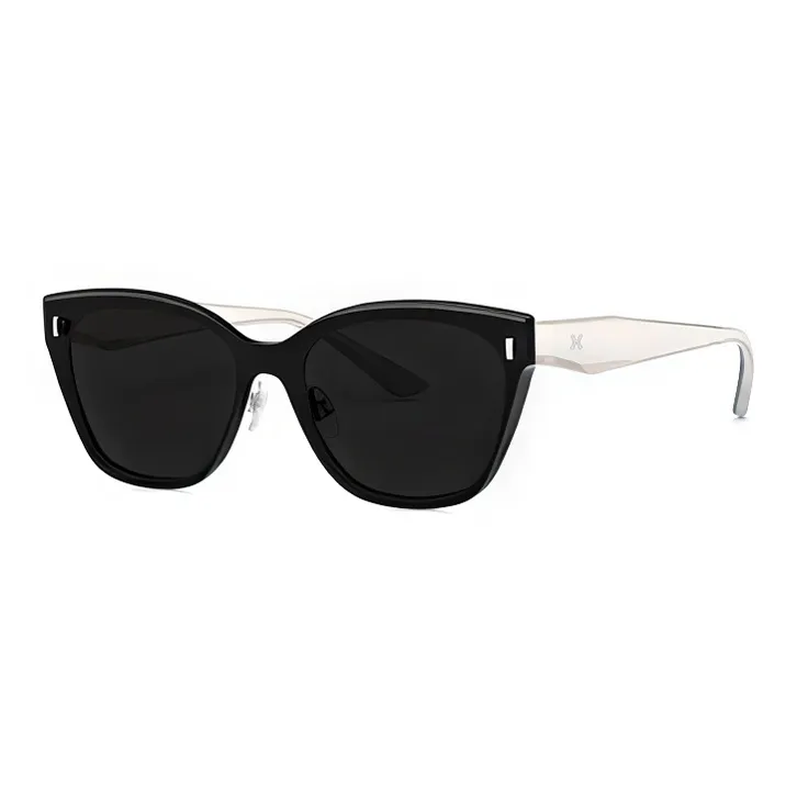 LOHO Plate Alloy Frame Irregular Shape Sunglasses Unisex-0