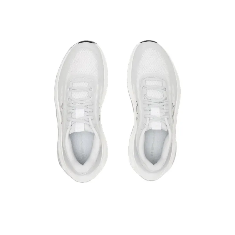 Under Armour Phantom 4 Cushioning, Breathable, And Wide Coverage Low Top Casual Shoes Unisex White Gray-3