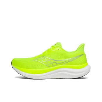 Saucony Anti Slip Wear Resistant Low Top Running Shoes Men's Neon Green