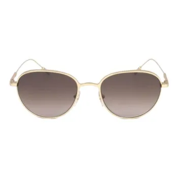 Zegna Metal Round Sunglasses Men's Gold