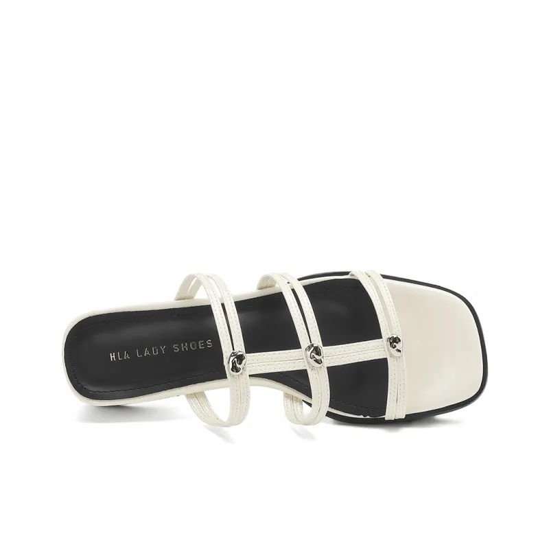 HLA Rubber Sole Quick Dry Slip Resistant Slide Slippers Women's-7