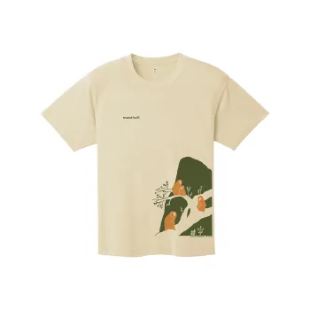 MONTBELL T Shirt Unisex Ivory White