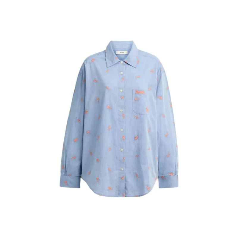 COACH Shirts Women's Blue-0