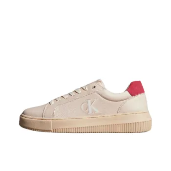 CKJ CALVIN KLEIN JEANS Low Top Skateboard Shoes Women's Pink