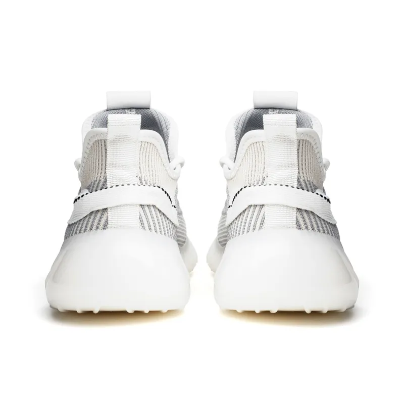 FED Breathable And Lightweight Low Top Casual Shoes Men's White Gray-3