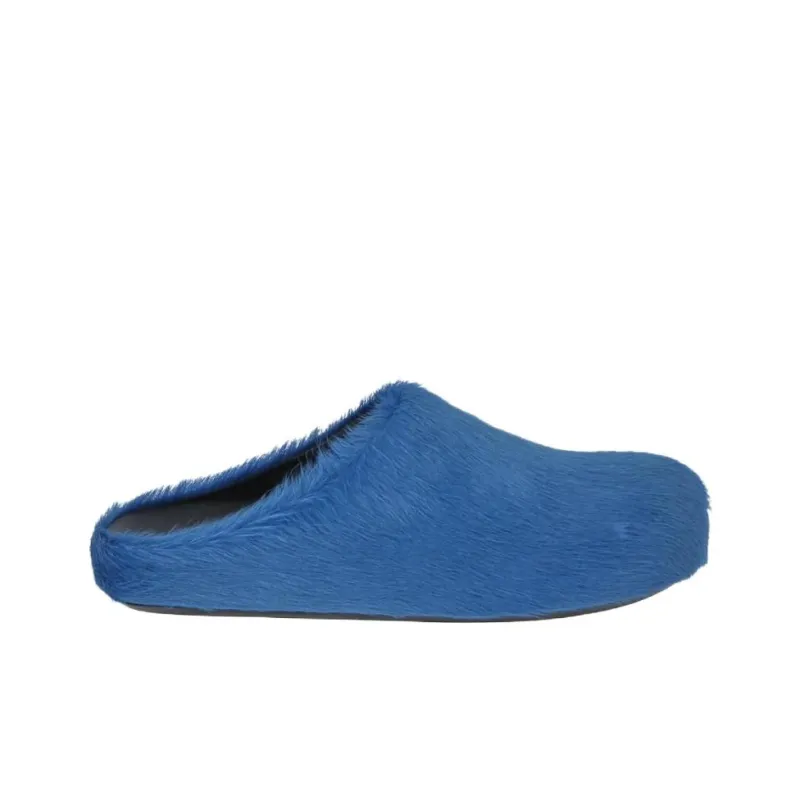 MARNI Slip Resistant Closed Toe Slippers Women's Blue-1