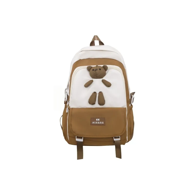 Vack Nylon Backpack Unisex Multicolor-23