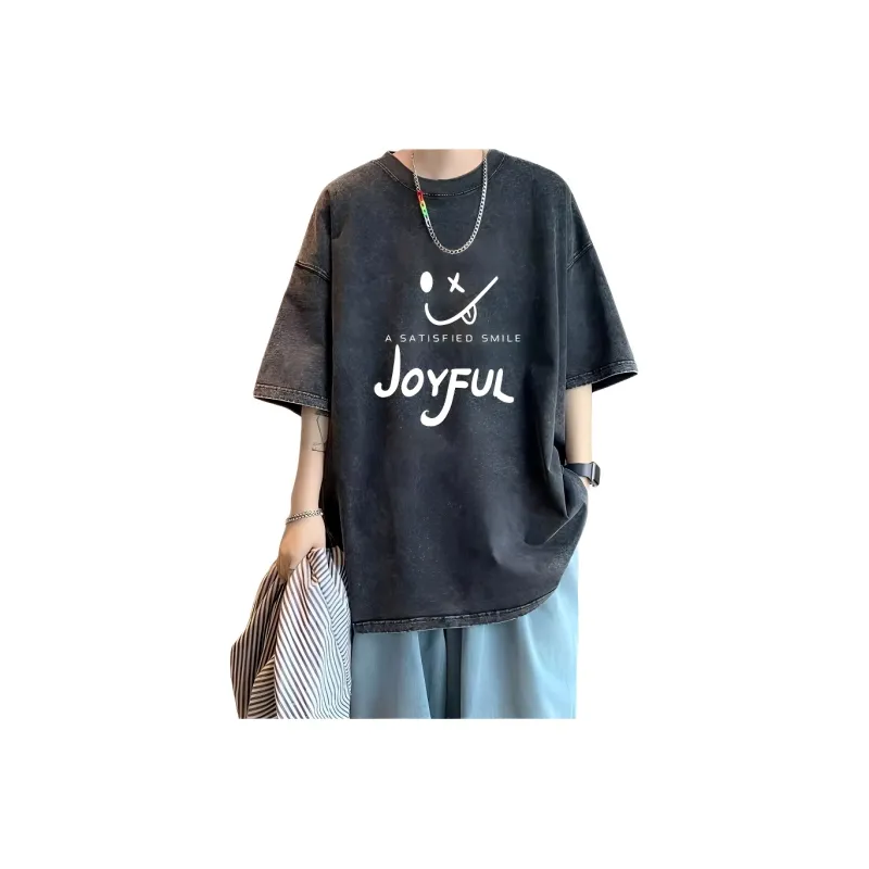 Wooden Rabbit T Shirts Men Black-0