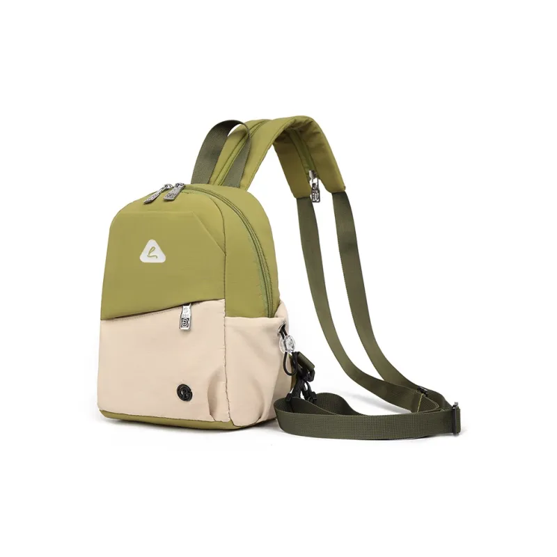 Ceion Keust Oxford Backpack Unisex Black/Green-3