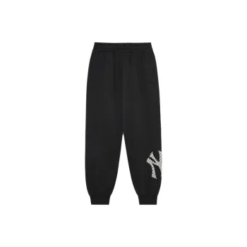 MLB New York Yankees Knitted Sweatpants Unisex Black