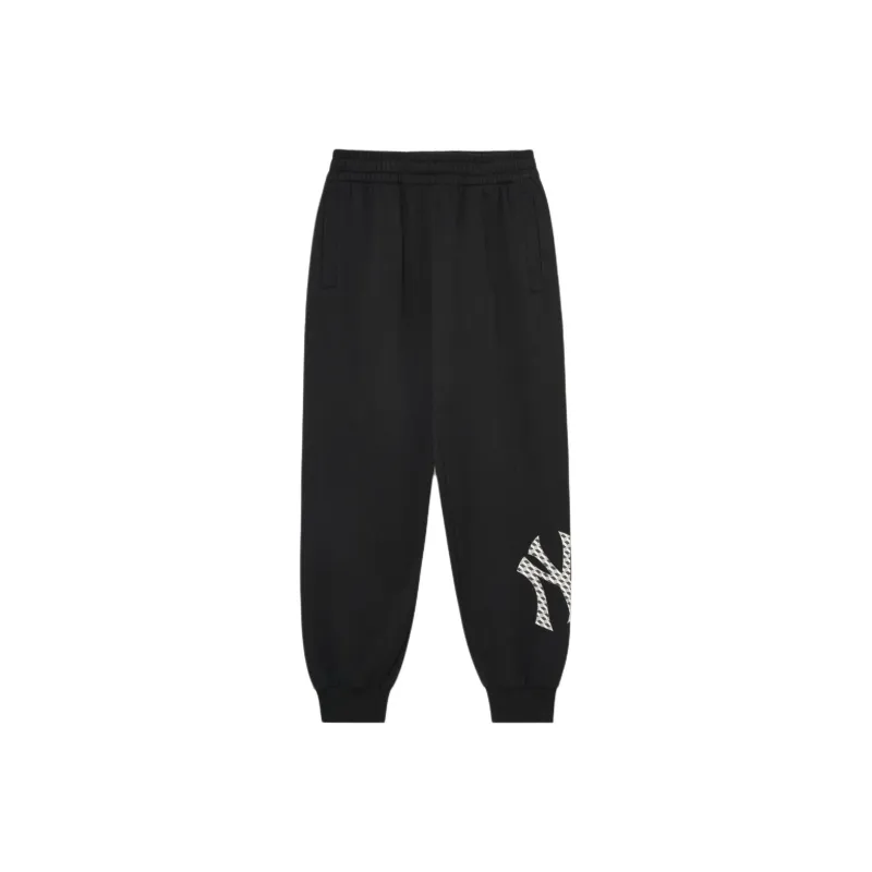 MLB New York Yankees Knitted Sweatpants Unisex Black-0
