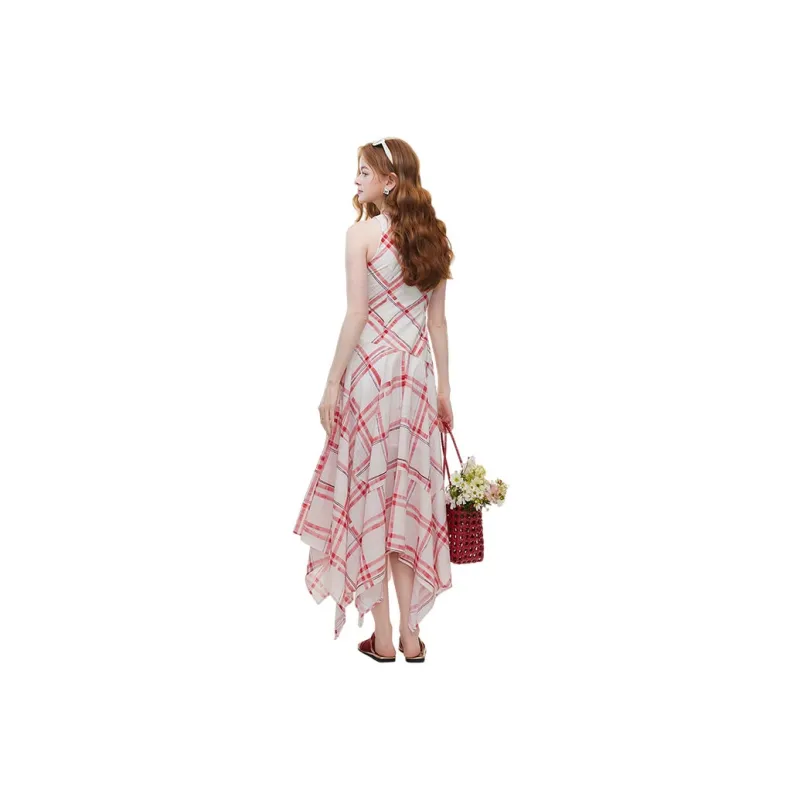 HDFULERN Sleeveless Dress Women's-5