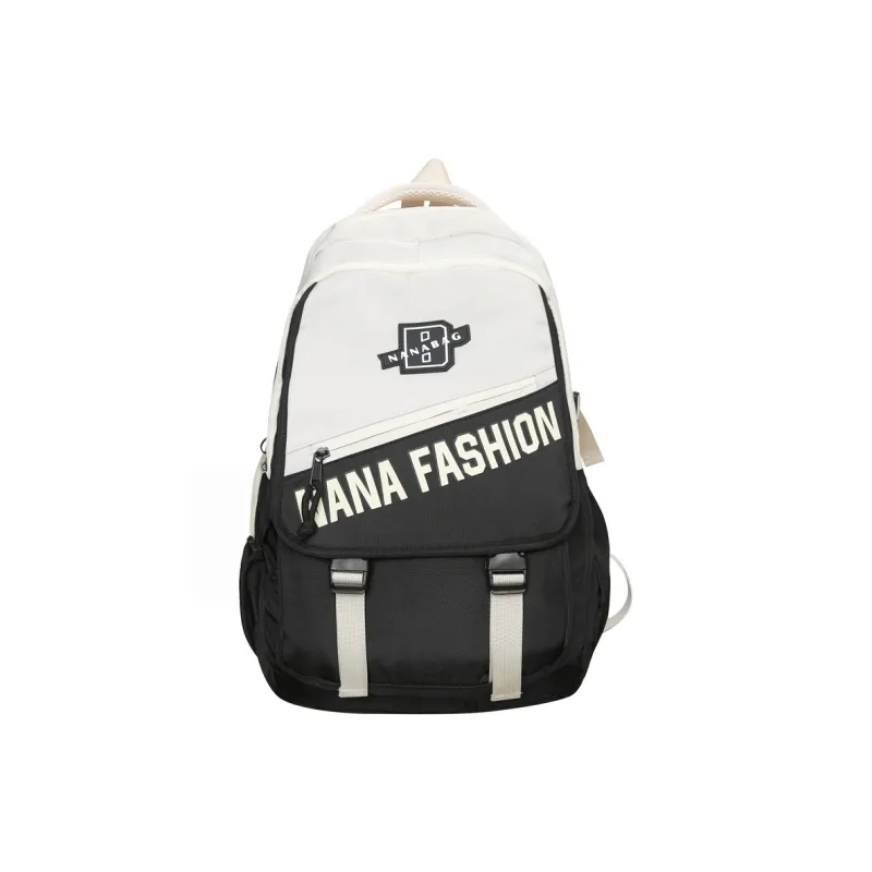 Vack Nylon Backpack Unisex Multicolor-4