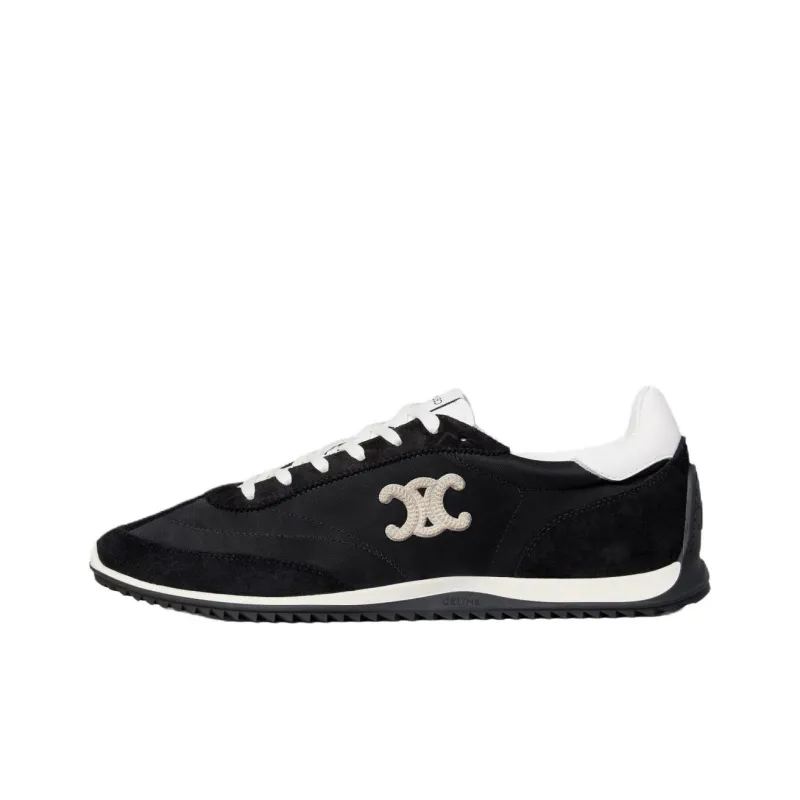 CELINE Racer Low Top Casual Shoes Women's Black-0