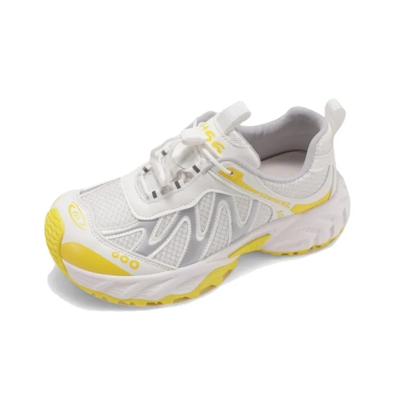 WENPU Cushioning And Breathable Low Top Chunky Sneakers Women's-0