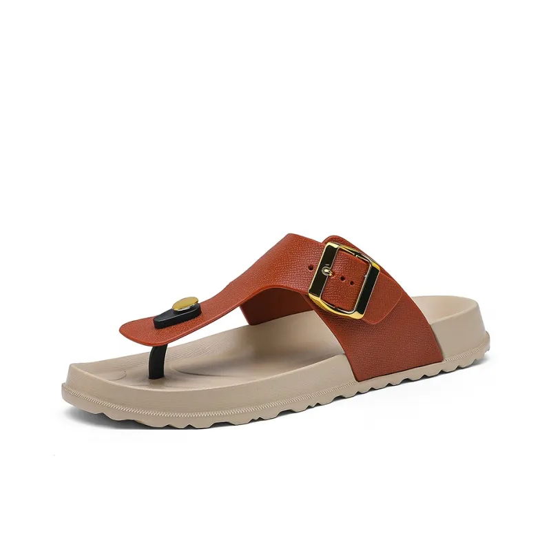 Colorful Creations Quiet, Slip Resistant, Quick Dry Flip Flops Men's-6