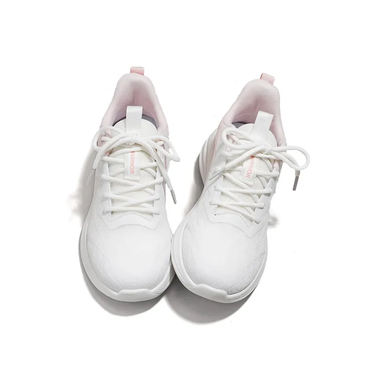 Warrior Running Shoes Women's White/Pink Red-3