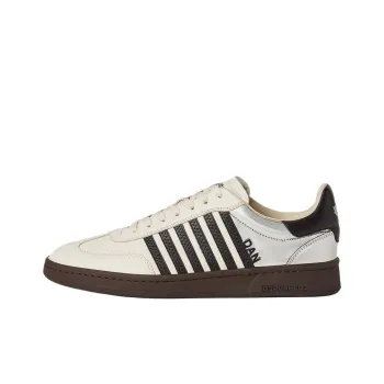 DSQUARED 2 Boxer Low Top Skateboard Shoes Women's Beige