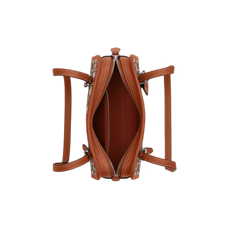 COACH Swinger Leather Handbag, Shoulder Bag Trumpets Women's Amber-3