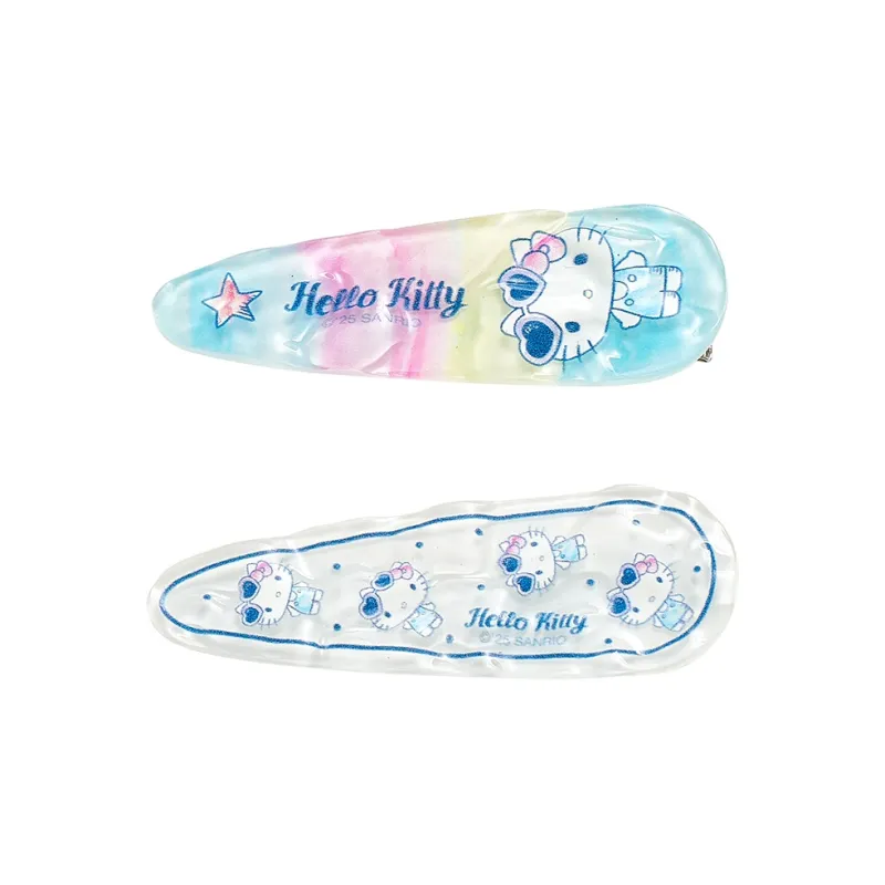 Sanrio Hello Kitty Acrylic Hair Clips Women's-0