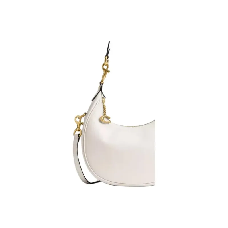 COACH JONIE Leather Handbag Trumpets Women's Chalk-5