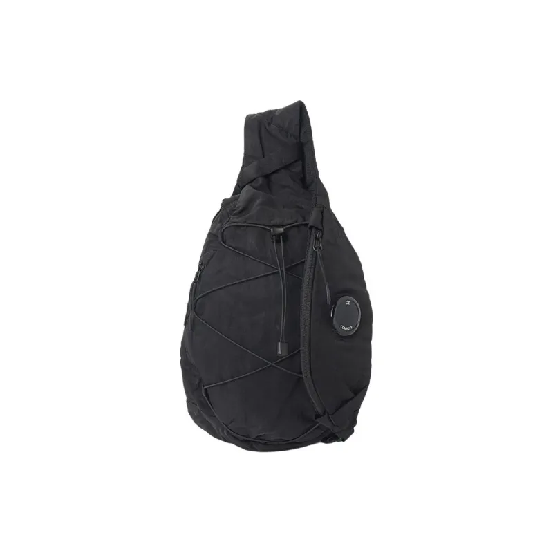 C.P.Company Nylon Sling Bag Unisex Black-0