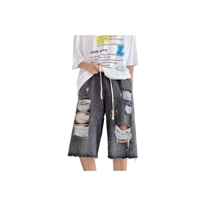 CORNILOT Denim Shorts Unisex-0