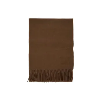 MaxMara Cashmere Knit Scarves Women's Umber