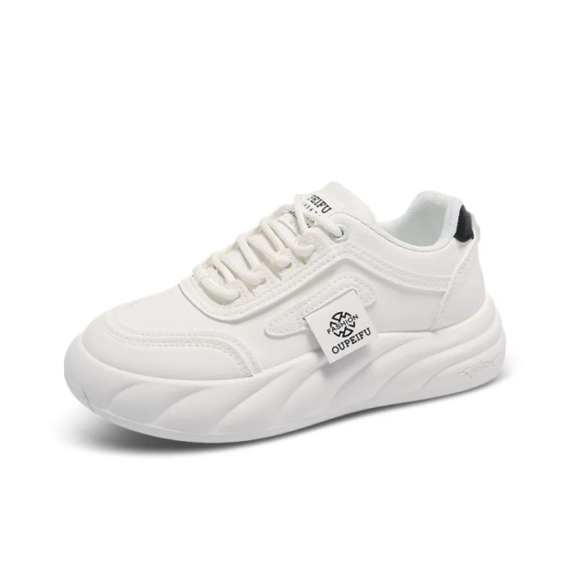 Gai Renpu Slip Resistant, Abrasion Resistant, Breathable Low Top Skateboard Shoes Women's Black-2