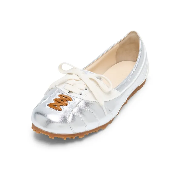 Lost In Echo Casual Single Shoes Women's Silver-2