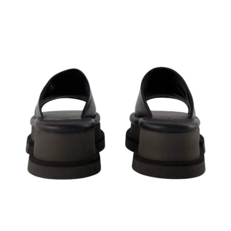 CLERGERIE Slip Resistant Slide Slippers Women's Black-3